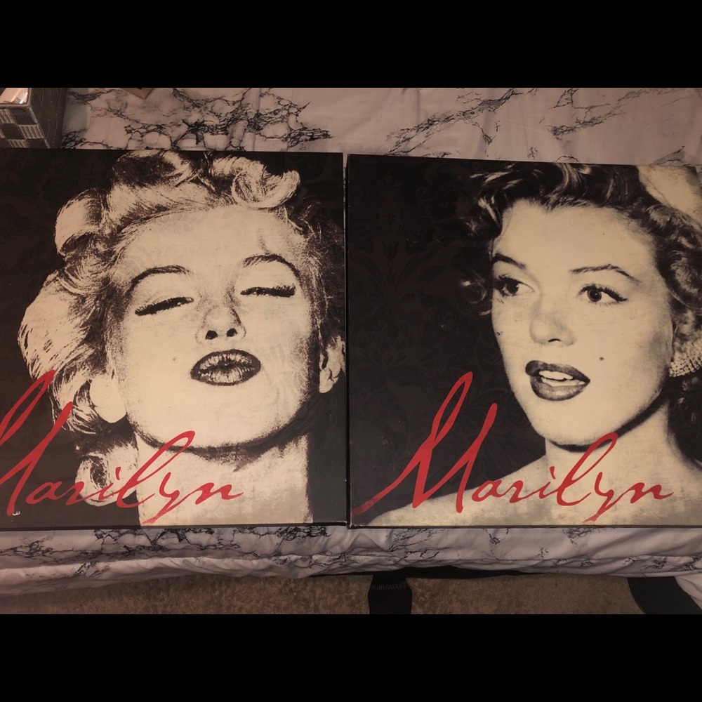 Marilyn Monroe Canvas’/ Home decor
